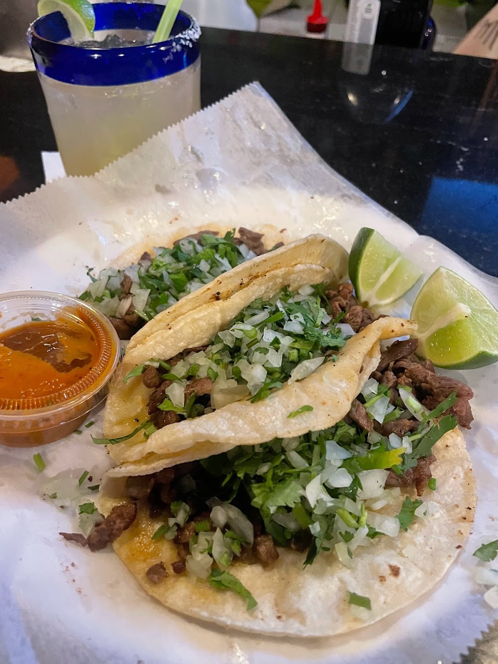 Cinco De Mayo Mexican Restaurant signature dishes Fajita Nachos PolloSteak Mex TacosPollo Adobado